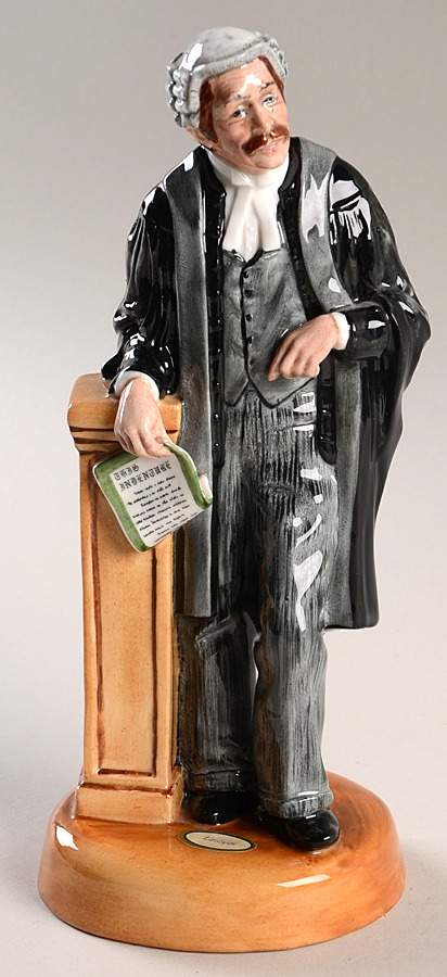 Royal Doulton Figurine The Lawyer - No Box by Royal Doulton-1