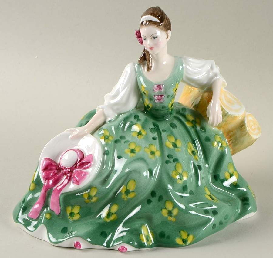Royal Doulton Figurine Elyse-Green - No Box by Royal Doulton-1