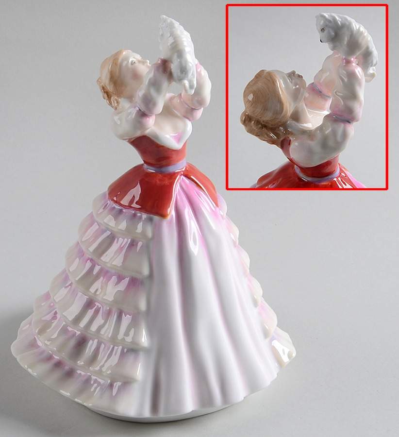 Royal Doulton Figurine Susan-Red And Pink - No Box Nb1878 by Royal Doulton-1