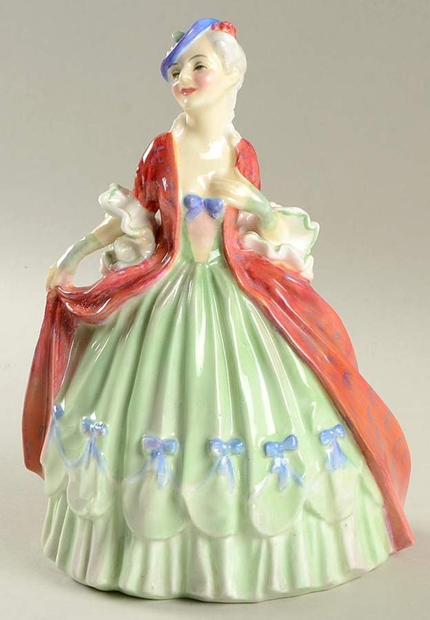 Royal Doulton Figurine Sibell-Red & Green - Boxed by Royal Doulton-1