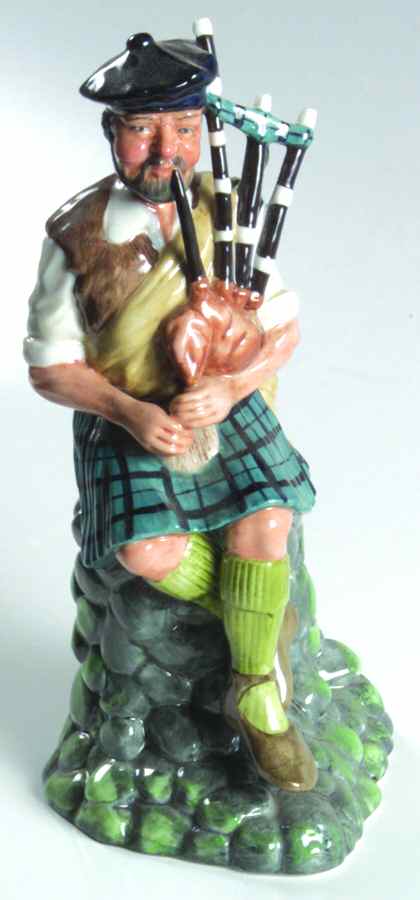Royal Doulton Figurine The Piper - No Box by Royal Doulton-1