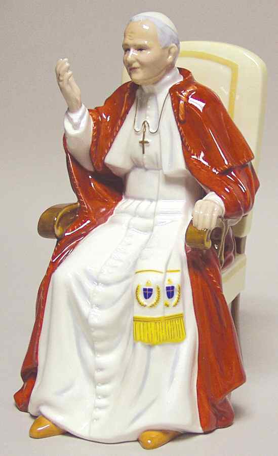 Royal Doulton Figurine Pope John Paul Ii - N O Box Nb1113 by Royal Doulton-1