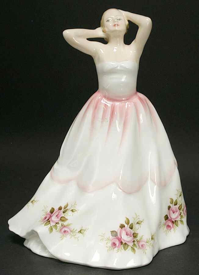 Royal Doulton Figurine Claire - With Box Bx1438 by Royal Doulton-1