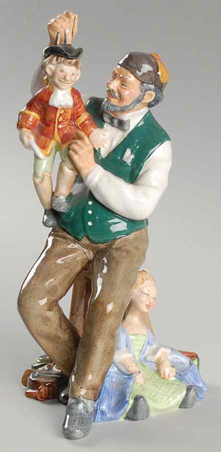 Royal Doulton Figurine The Puppet Maker - No Box by Royal Doulton-1