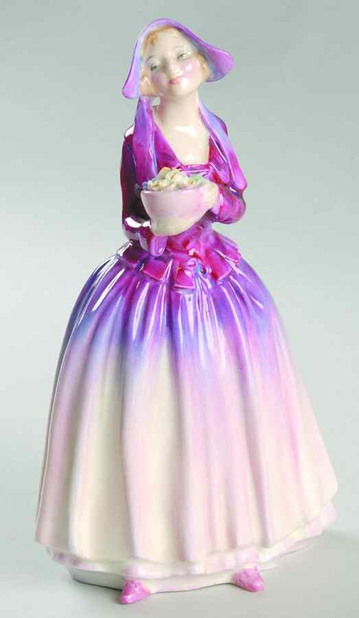 Royal Doulton Figurine Dorcas-Purple - Nb900, No Box by Royal Doulton-1