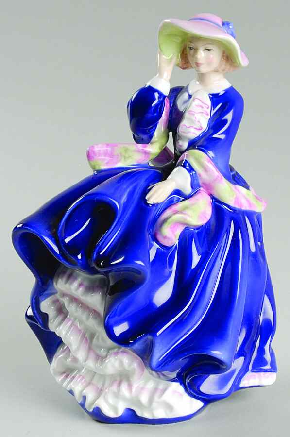 Royal Doulton Figurine Top O' The Hill-Blue - No Box Nb1447 by Royal Doulton-1
