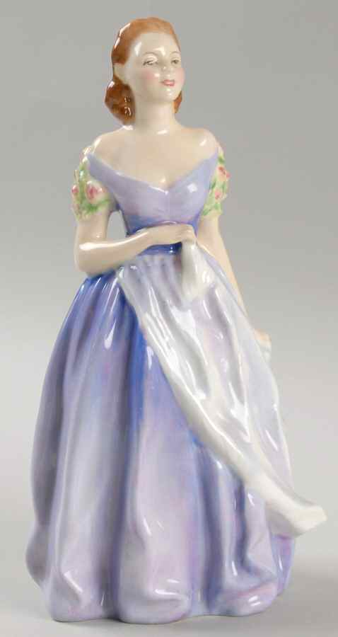 Royal Doulton Figurine Jacqueline-Lavender - Nb838, No Box by Royal Doulton-1