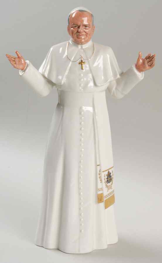 Royal Doulton Figurine His Holiness Pope John Paul Ii - No Box by Royal Doulton-1