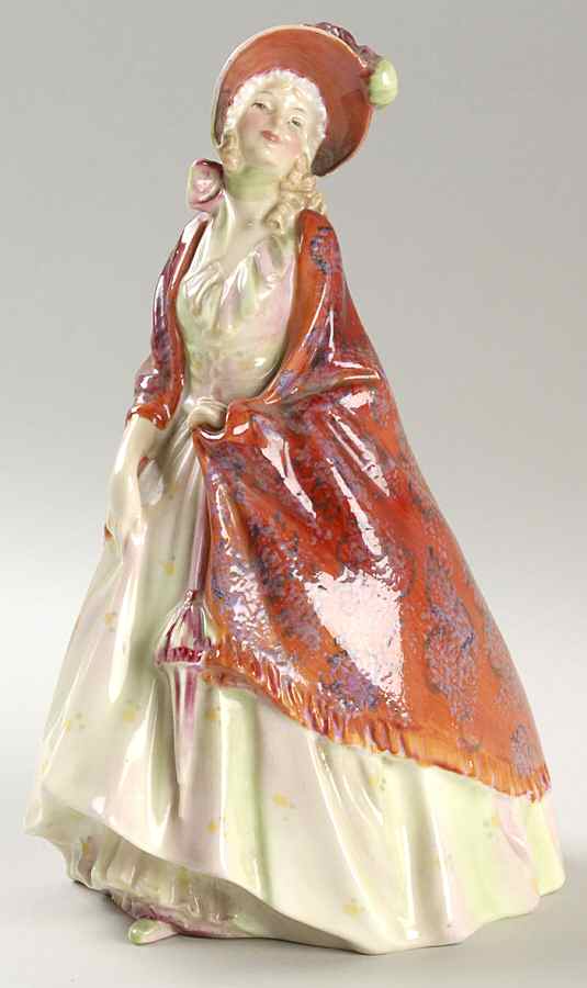 Royal Doulton Figurine Paisley Shawl - Nb734, No Box by Royal Doulton-1