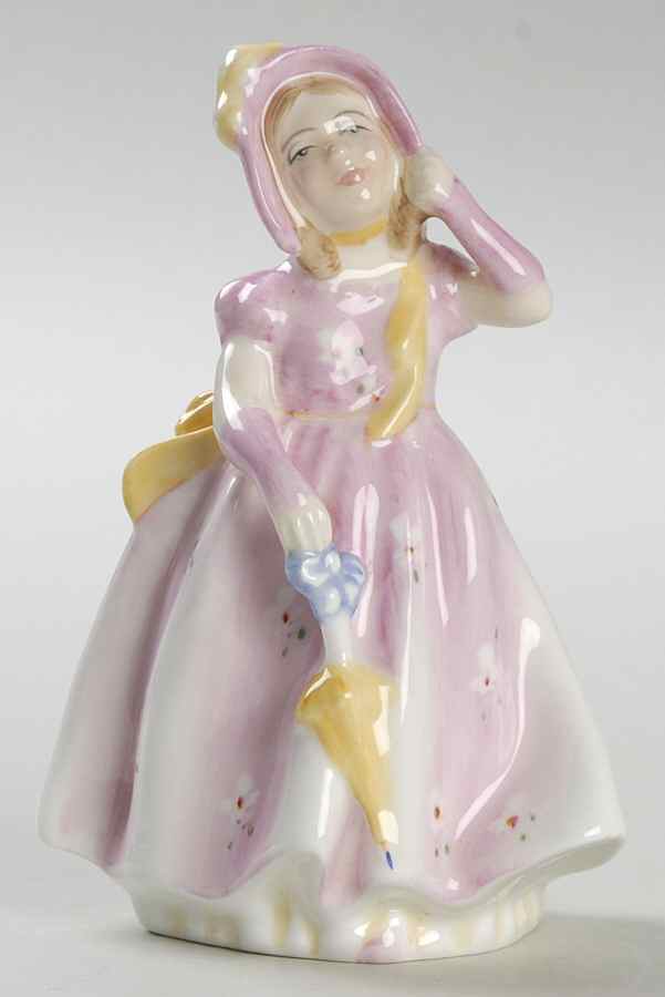Royal Doulton Figurine Babie-Pink - No Box 420 by Royal Doulton-1