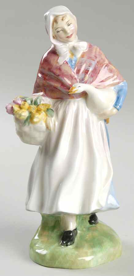 Royal Doulton Figurine Market Day - Nb750, No Box by Royal Doulton-1