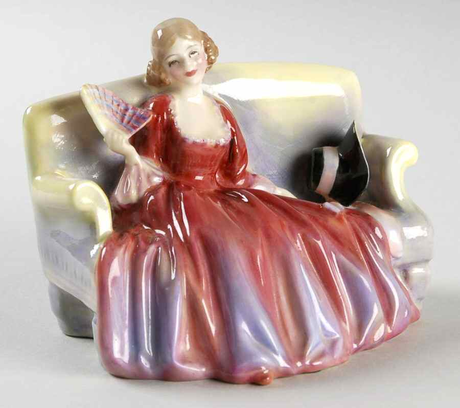 Royal Doulton Figurine Sweet And Twenty-Red/Green - No Box Nb1608 by Royal Doulton-1