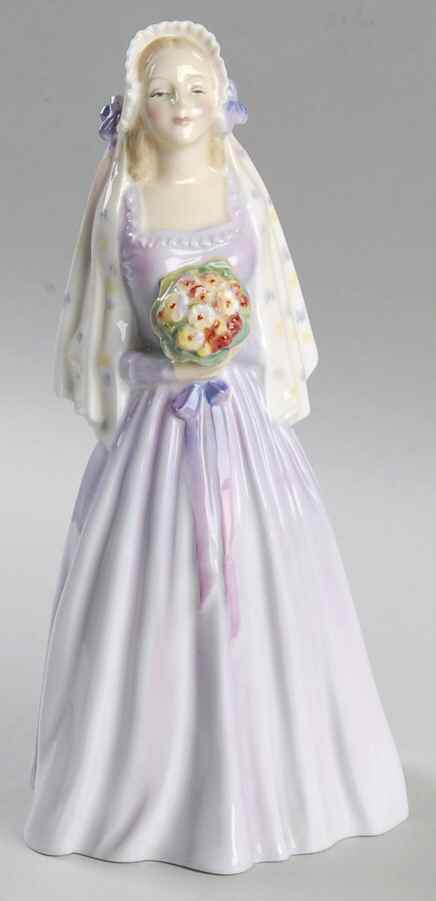 Royal Doulton Figurine Sweet Maid - No Box Nb1612 by Royal Doulton-1