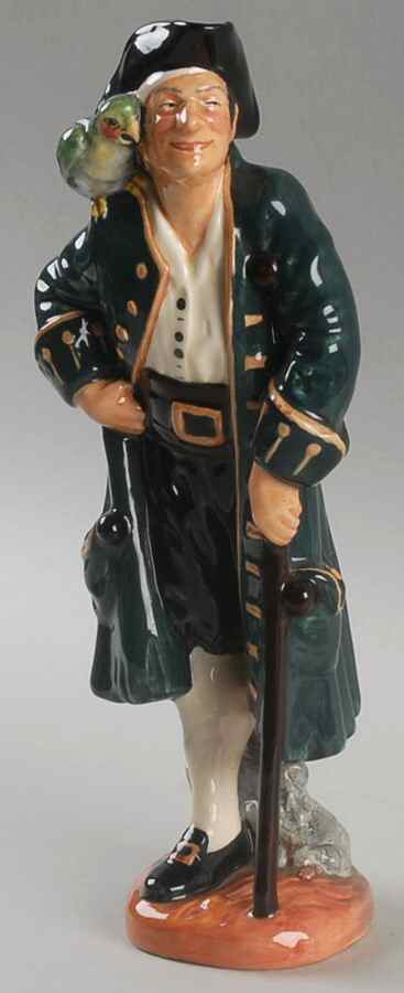 Royal Doulton Figurine Long John Silver - No Box Nb1543 by Royal Doulton-1