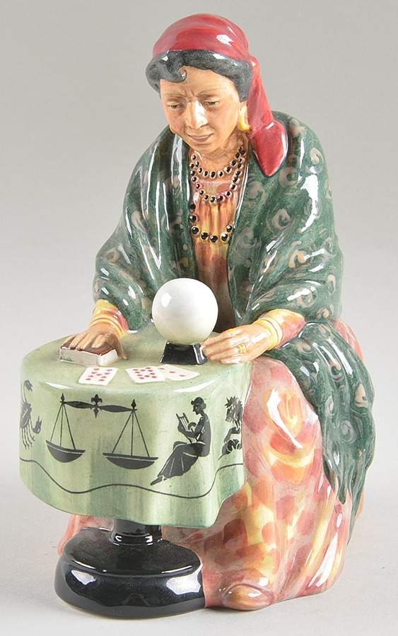Royal Doulton Figurine Fortune Teller - No Box by Royal Doulton-1