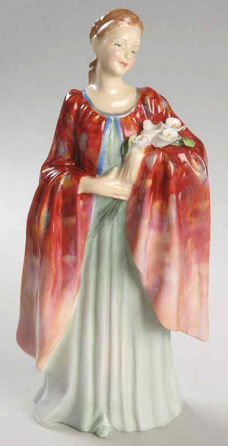 Royal Doulton Figurine Olivia - Nb1381, No Box by Royal Doulton-1