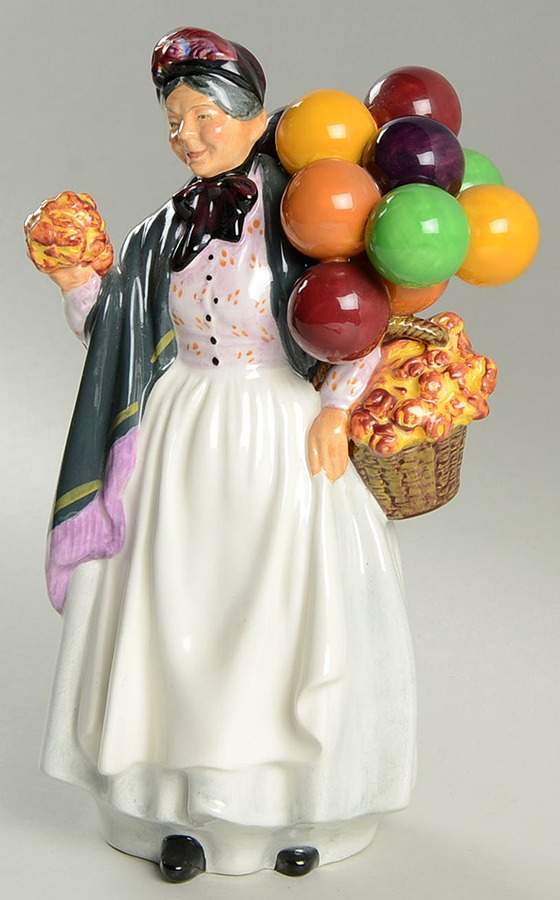 Royal Doulton Figurine Biddy Pennyfarthing - No Box by Royal Doulton-1