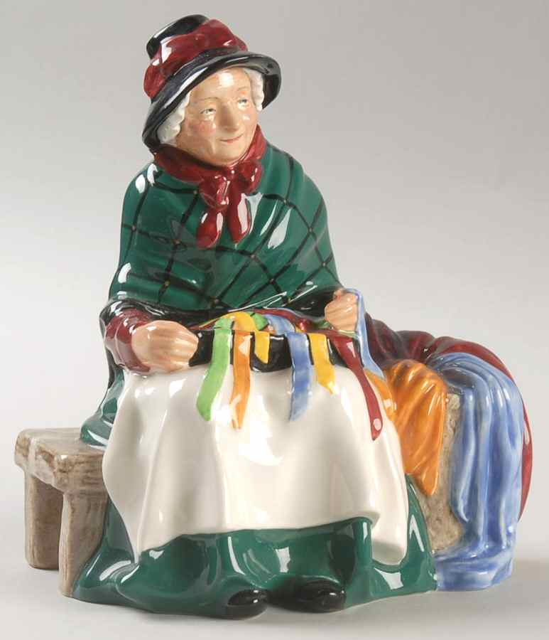 Royal Doulton Figurine Silks & Ribbons - No Box by Royal Doulton-1