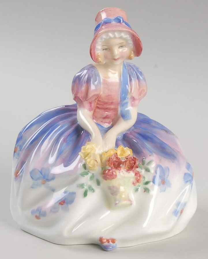 Royal Doulton Figurine Monica-Lavender - No Box Nb1622 by Royal Doulton-1