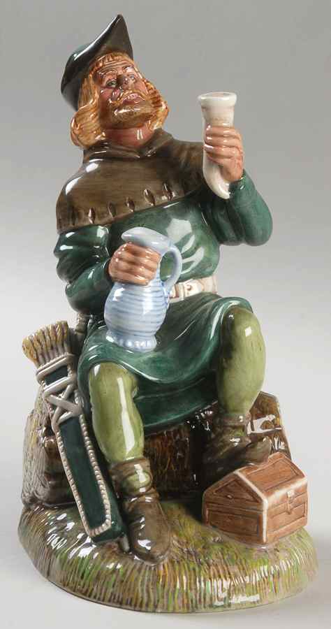 Royal Doulton Figurine Robin Hood - No Box Nb1478 by Royal Doulton-1