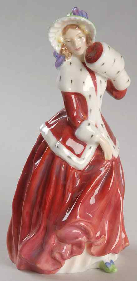 Royal Doulton Figurine Christmas Morn - No Box by Royal Doulton-1