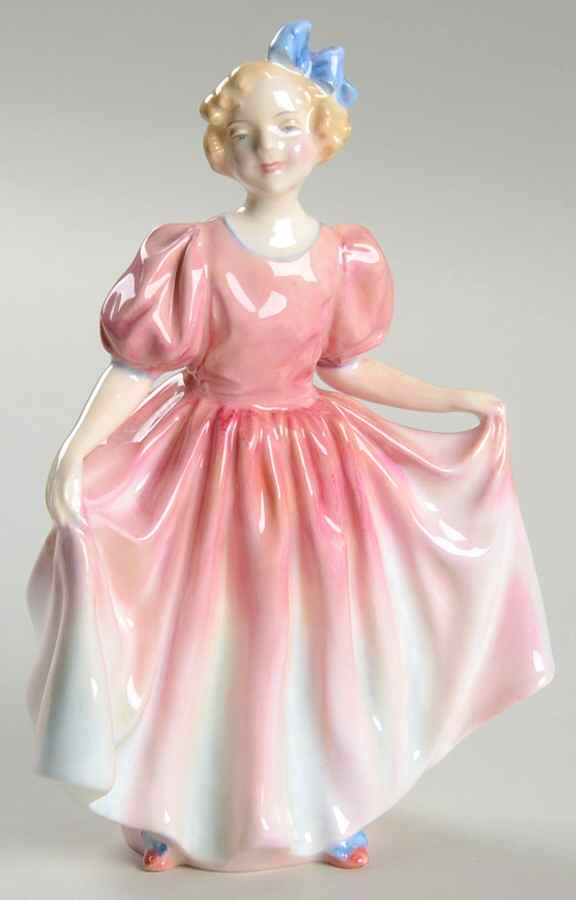Royal Doulton Figurine Sweeting-Pink - No Box by Royal Doulton-1