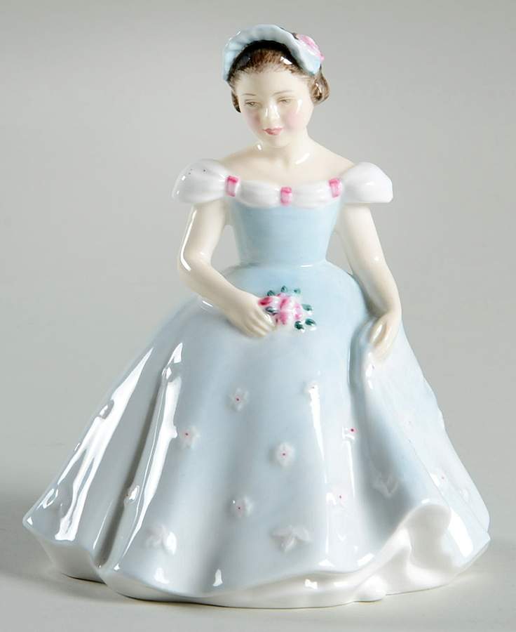 Royal Doulton Figurine Bridesmaid - Nb1033, No Box by Royal Doulton-1