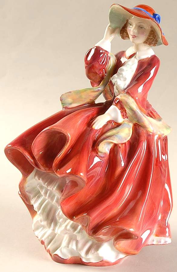 Royal Doulton Figurine Top O' The Hill-Red - Boxed by Royal Doulton-1