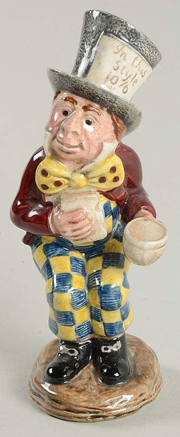 Alice In Wonderland Mad Hatter - No Box by Royal Doulton-1