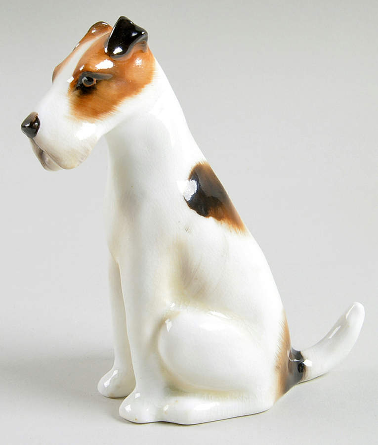 Animals Fox Terrier -Style Two - No Box by Royal Doulton-1