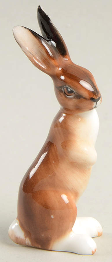 Animals Hare-Sitting-Ears Up - Boxed by Royal Doulton-1