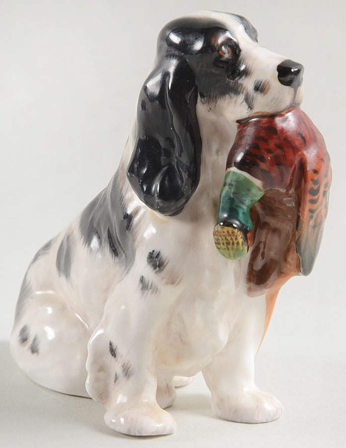 Animals Cocker Spaniel With Pheasant - Boxed by Royal Doulton-1