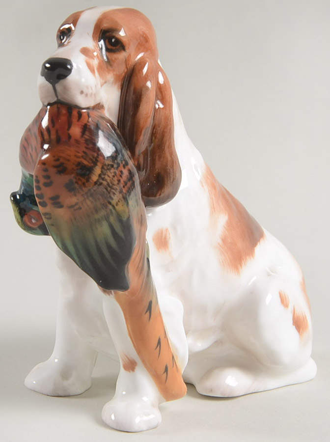 Animals Cocker Spaniel With Pheasant - No Box by Royal Doulton-1