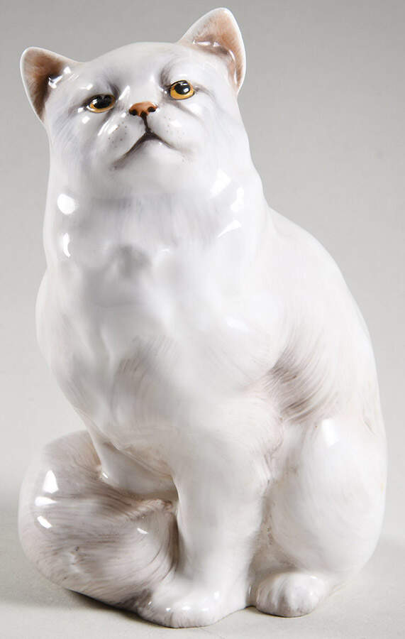 Animals Persian Cat-Grey - Boxed by Royal Doulton-1