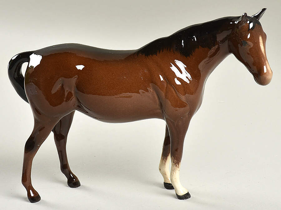 Animals Mare -Brown-Glossy - Boxed by Royal Doulton-1