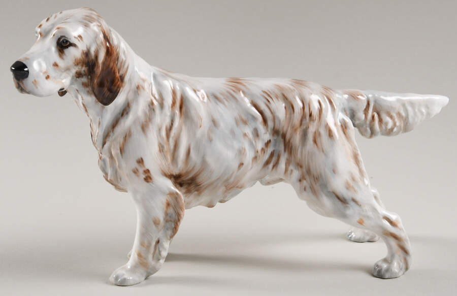 Animals English Setter -Medium - Nb811, No Box by Royal Doulton-1