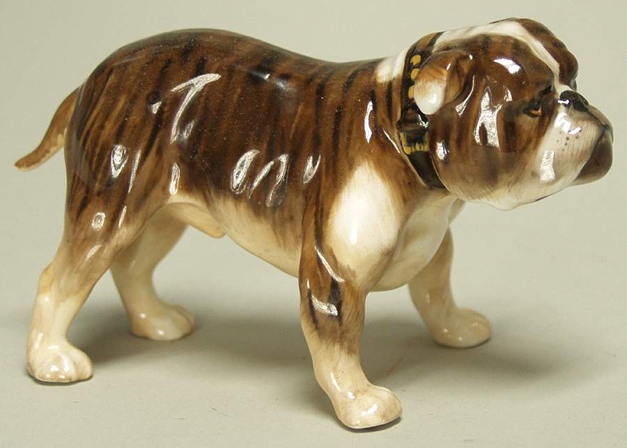 Animals Bulldog-Standing - No Box by Royal Doulton-1