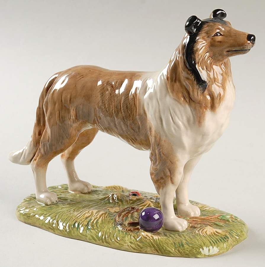 Animals Rough Collie - With Box Bx1001 by Royal Doulton-1