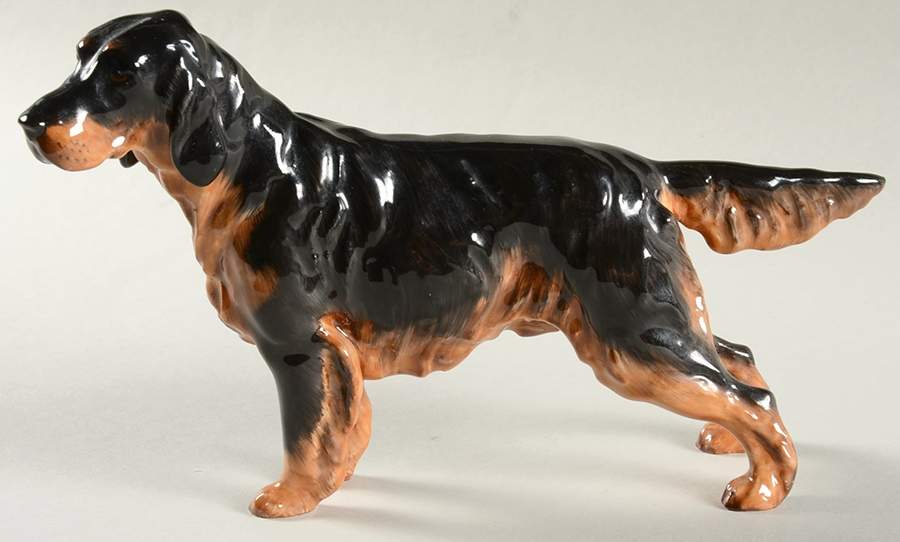 Animals Gordon Setter - No Box 159 by Royal Doulton-1
