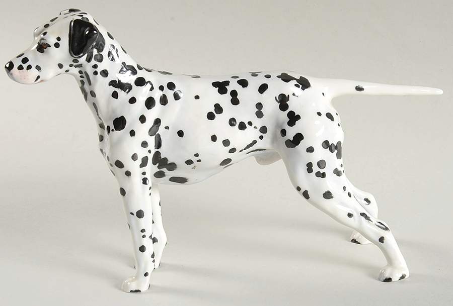 Animals Dalmatian-Ch-Goworth Victor - Nb639, No Box by Royal Doulton-1