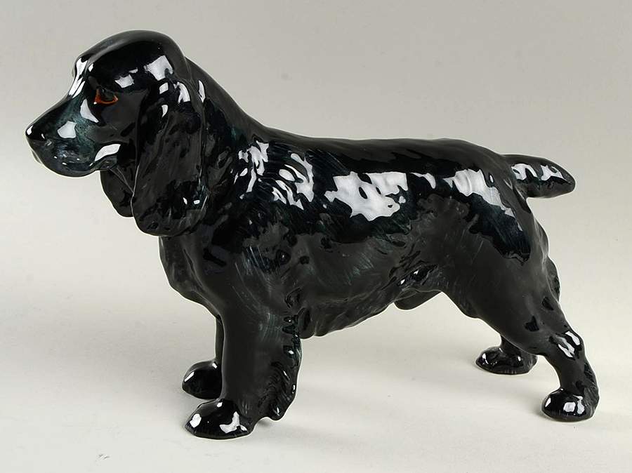 Animals Cocker Spaniel Ch-Luckystar Of Ware - No Box by Royal Doulton-1