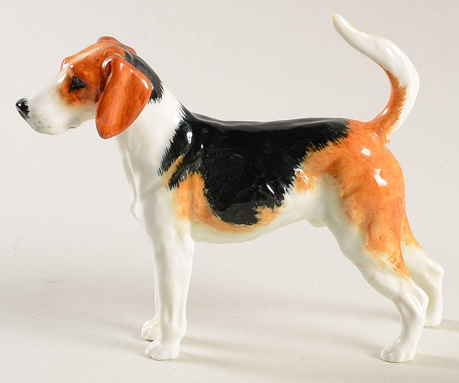 Animals American Foxhound- Small - Nb737, No Box by Royal Doulton-1