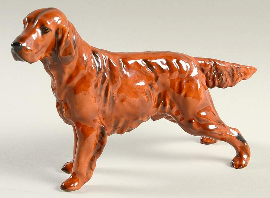 Animals Irish Setter Champion-Pat O'Moy - Boxed by Royal Doulton-1