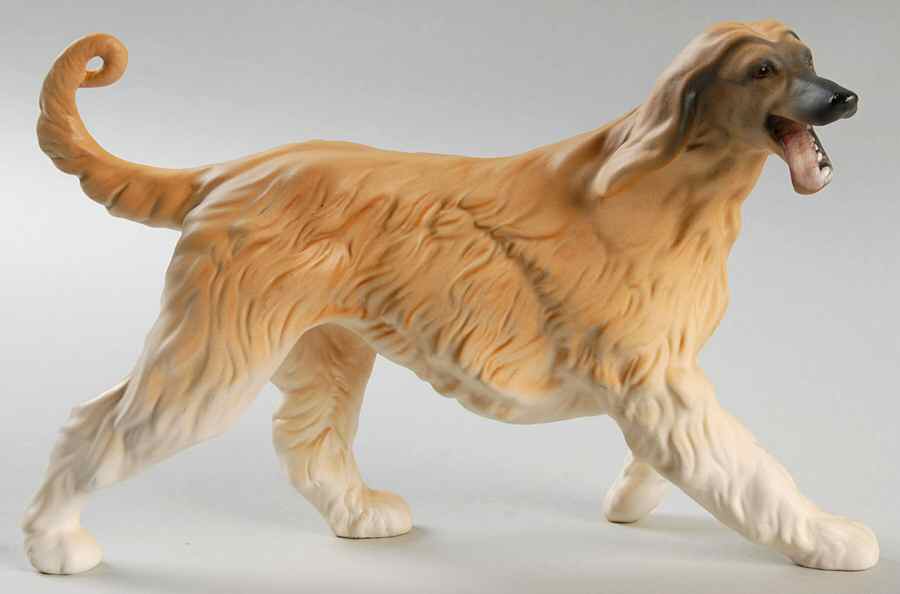 Animals Afghan Hound-Matte - With Box by Royal Doulton-1