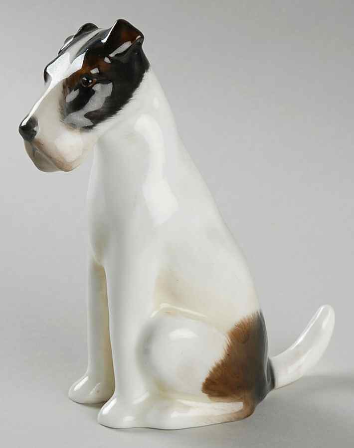 Animals Fox Terrier Seated -Style Two - No Box by Royal Doulton-1