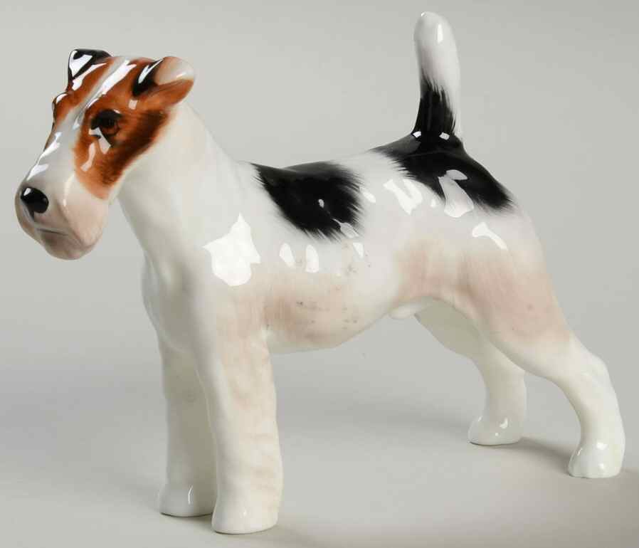 Animals Rough Haired Terrier-Crackley Startler - No Box by Royal Doulton-1
