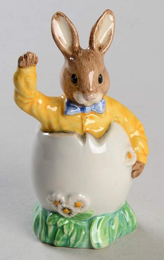 Bunnykins Figurines Easter Greetings Bunnykins - No Box by Royal Doulton-1