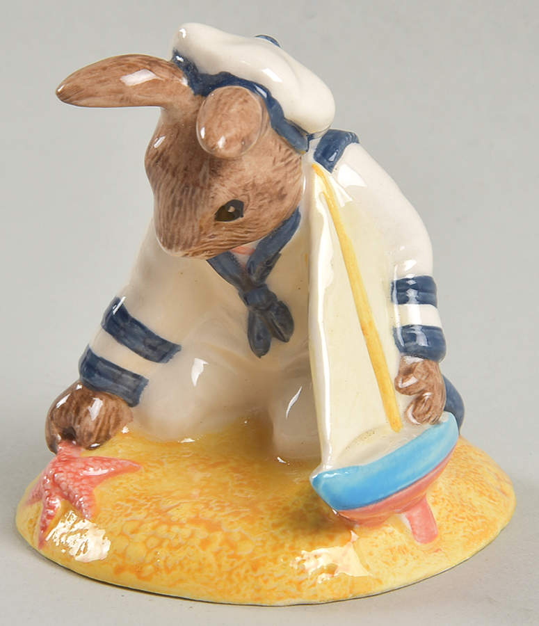 Bunnykins Figurines Sailor Bunnykins - Boxed by Royal Doulton-1