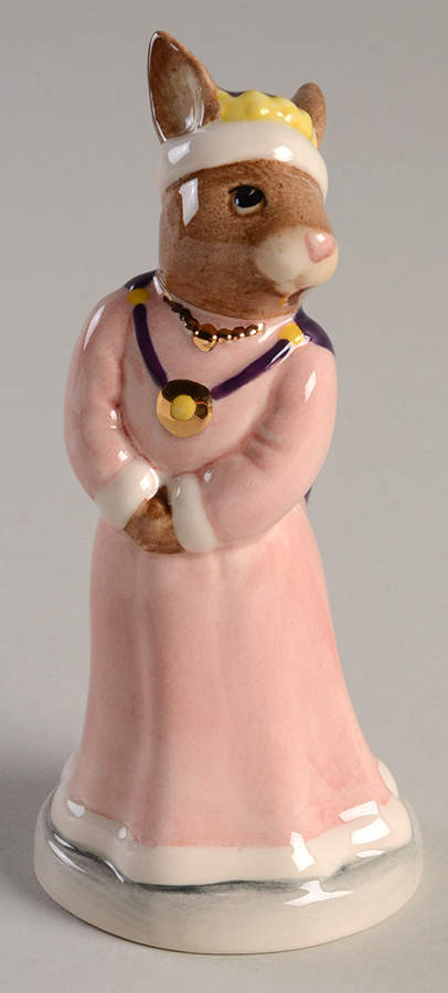 Bunnykins Figurines Queen Sophie-2nd Var-Royal Family - Boxed by Royal Doulton-1