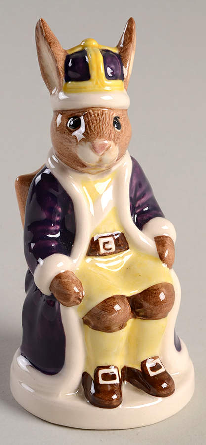 Bunnykins Figurines King John-2nd Var-Royal Family - No Box by Royal Doulton-1
